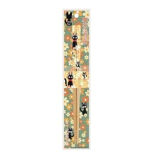 BNIB Japan Studio Ghibli Kiki's Delivery Service Jiji 21cm Wooden Chopsticks